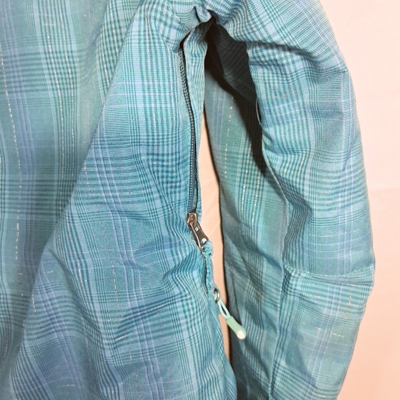Trendy Women's Small/P Liquid Hooded Venture Aqua Like New Ski/Snowboard Jacket - Picture 6 of 11